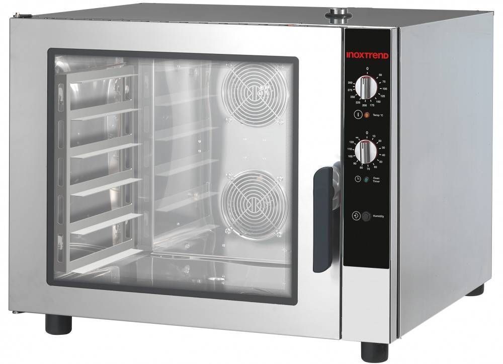 Печь конвекц Inoxtrend GUA-606EB с пароувлажнением