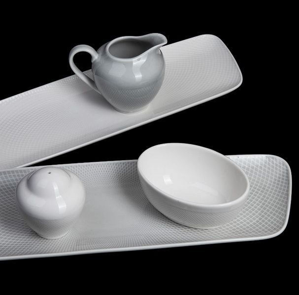 Фото Салатник Corone Rosenthal 150 мл, L 100 мм, B 70 мм белый — арт. фк9944 5