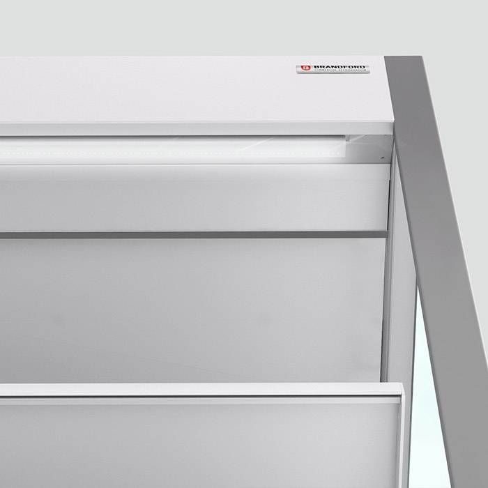 Фото Холодильная горка гастрономическая с выносным агрегатом BrandFord Vento 125 — арт. ШХ680 5