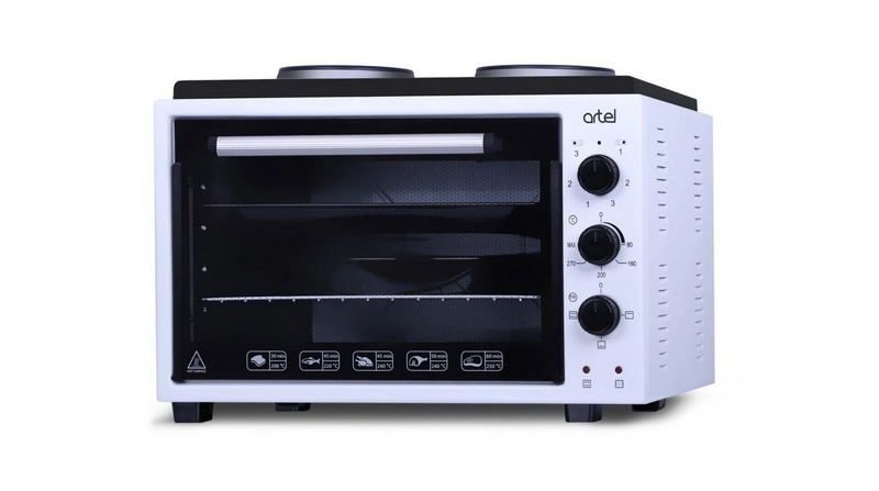 Фото Мини-печь ARTEL белый Paderno — арт. MD-3614 1
