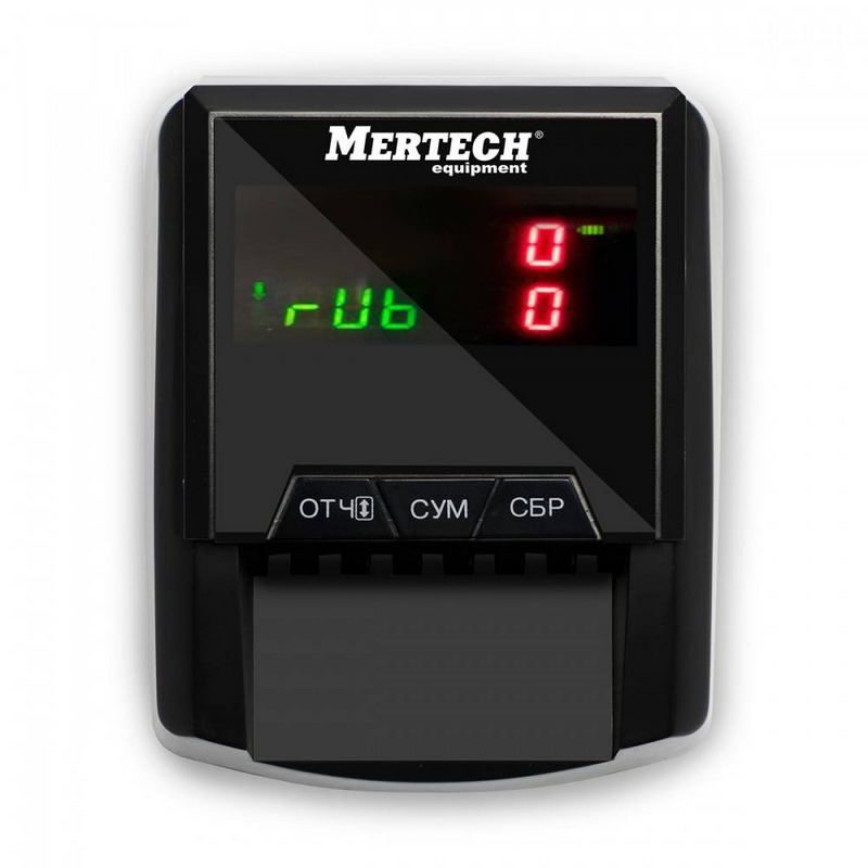 Фото Детектор банкнот MERTECH D-20A Flash Pro LED без АКБ 1