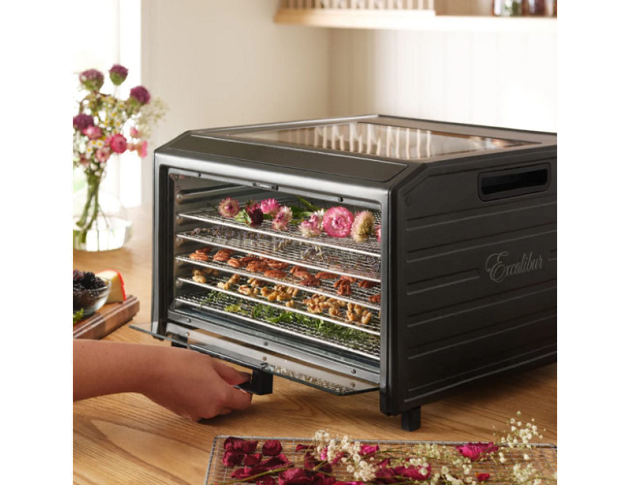 Фото Дегидратор сушилка Excalibur 6 Tray Performance — арт. DH06SSSS33G-EU 1