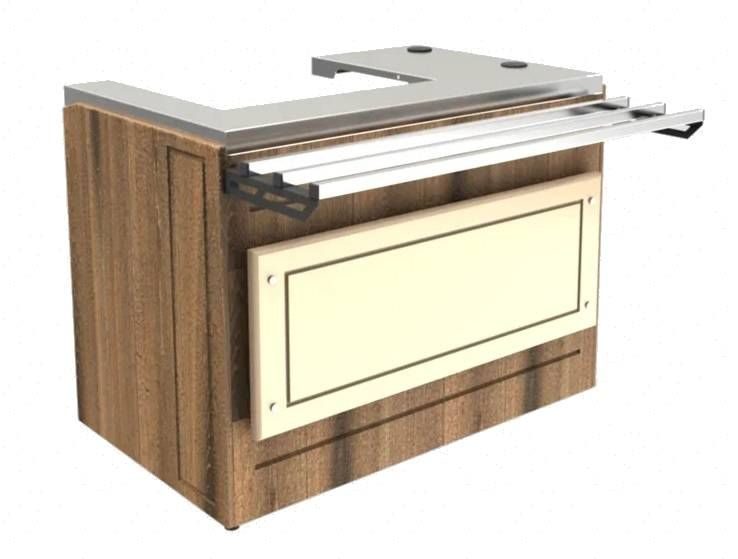 Фото Прилавок кассовый ЧЗТО Провиантъ LTR Steel 3