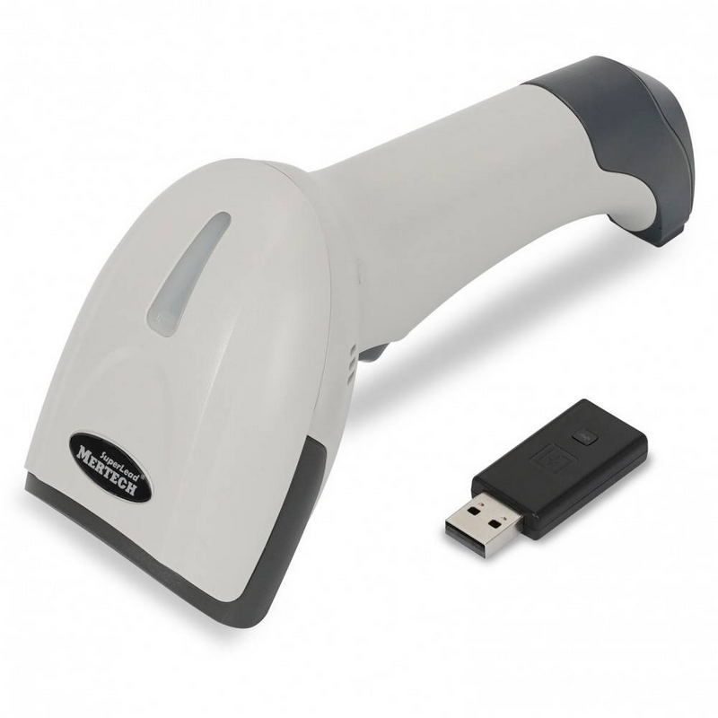 Фото Ручной сканер штрих-кода MERTECH CL-2310 BLE Dongle P2D USB white 2