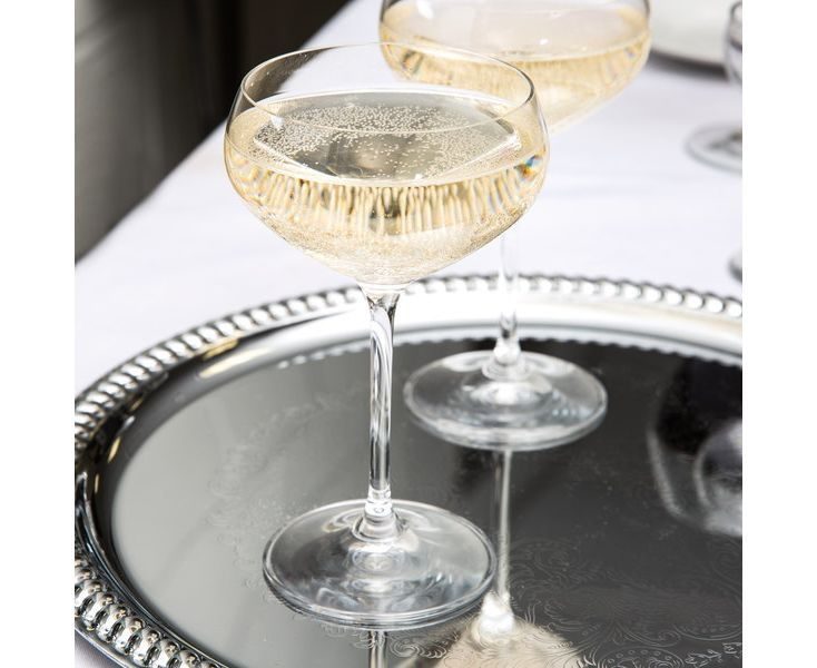 Фото Бокал-блюдце для шампанского Spiegelau Vino Grande хр. стекло, 288 H 21, L 17,7 см артикул 4518008 3