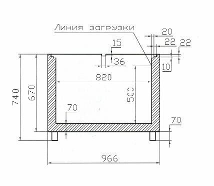 Фото Ларь-бонета комбинированная BONVINI BF 2500 М 2
