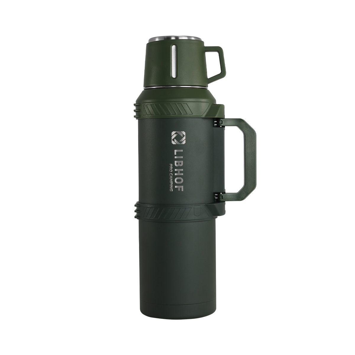 Фото Термос бытовой Libhof TC-2300 ranger olive 2,3 л — арт. libtc2300g 10