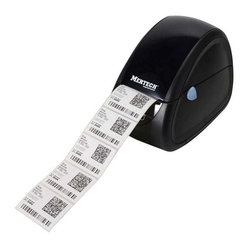 Фото Термопринтер этикеток MERTECH LP58 EVA (RS232, USB) black 7