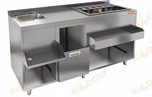 Станция барная HICOLD НБМКС-16/7БПК и вертушки