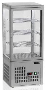 Витрина холодильная настольная TEFCOLD UPD80 Grey