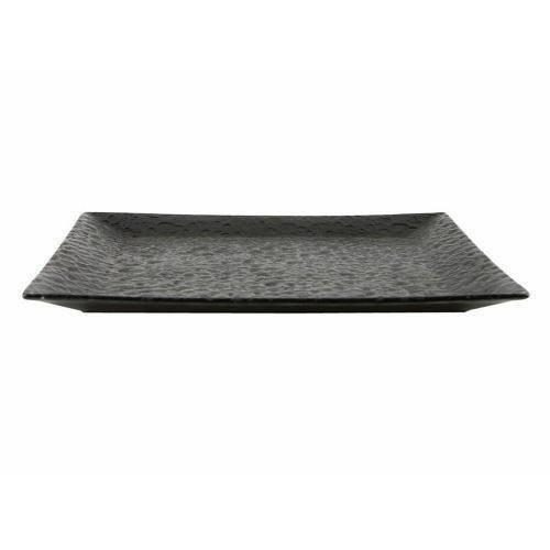 Фото Тарелка квадратная Porland Black Moss 27 см 188727 — арт. 188727 BLACK MOSS 1
