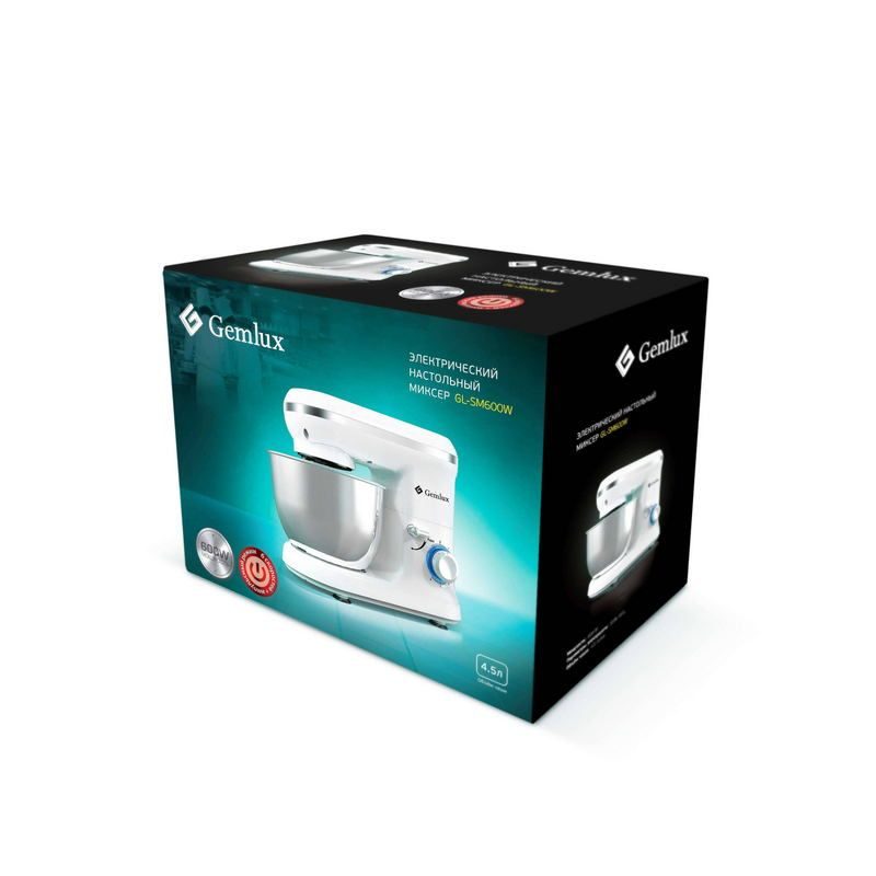 Фото Миксер планетарный настольный Gemlux GL-SM600 2