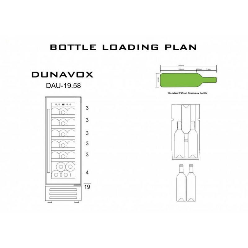 Фото Шкаф винный Dunavox DAU-19.58B 4