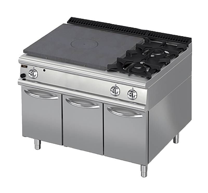 Плита газовая Apach Chef Line LRSTG129R2DXCS