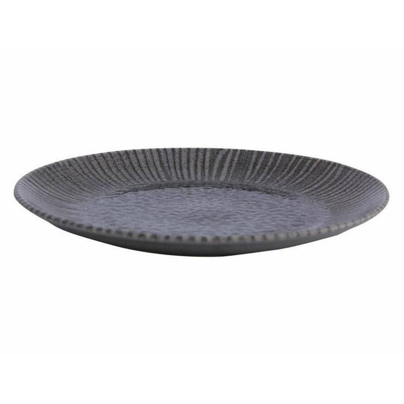 Фото Тарелка Porland Iris Grey d=25 см без борта 187625 — арт. 187625 IRIS GREY 1