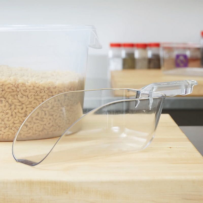 Фото Совок для сыпучих продуктов Cambro, 1,8 кг, прозрачный — арт. SCP64CW 135 2