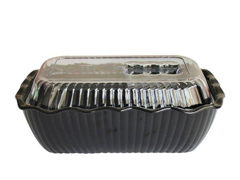 Салатник пластиковый JIWINS артикул P-042 black