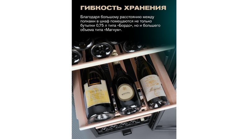 Фото Шкаф винный Meyvel MV98-KBF2 компрессорный 17