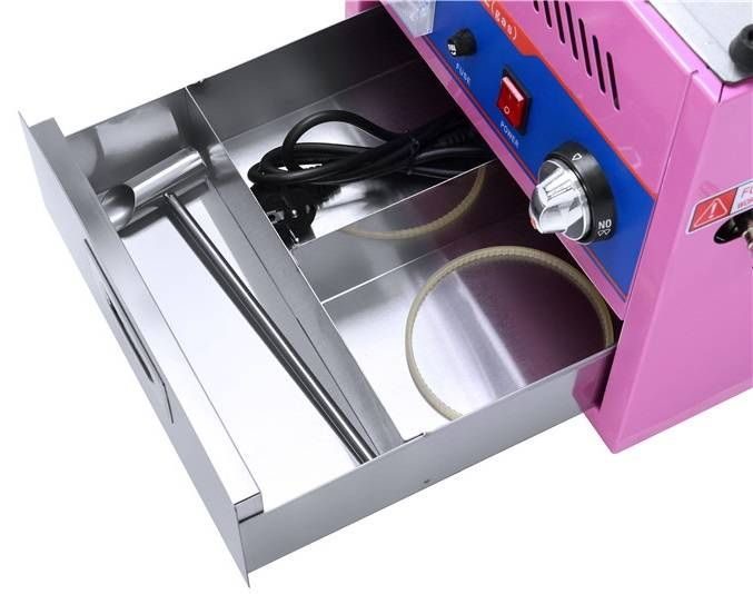 Фото Аппарат для сахарной ваты Hualian Machinery HEC-03C (с тележкой) 1