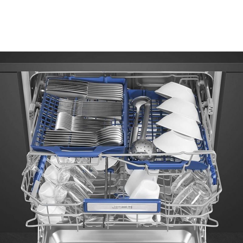 Фото Машина посудомоечная встраиваемая SMEG — арт. STL323BQLH 1