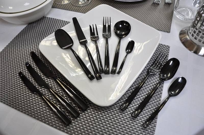Фото Вилка столовая Pintinox Infinito Black L 210 мм — арт. 19D00002 1