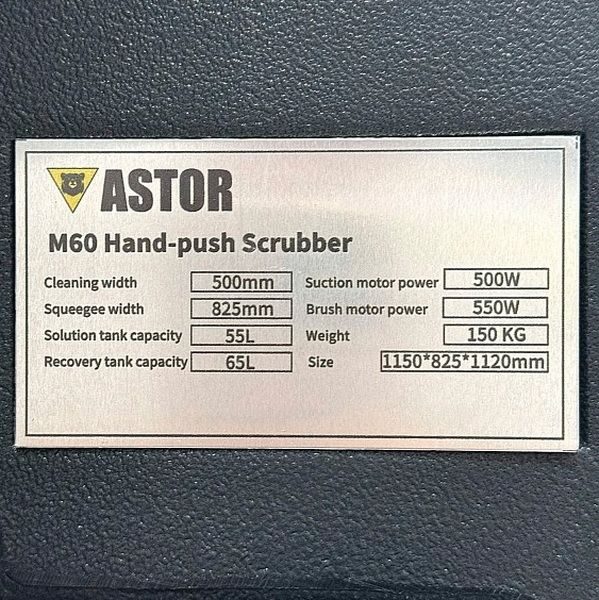 Фото Поломоечная машина ASTOR M60HP 50A литий (без пр.хода) — арт. M60HP_Li50 14