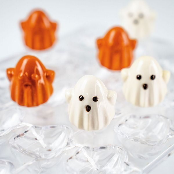Фото Форма для конфет Martellato Spooky L 275 мм, B 175 мм, H 26 мм (ячейка 34х32,5х17 мм) — арт. MA1061 1
