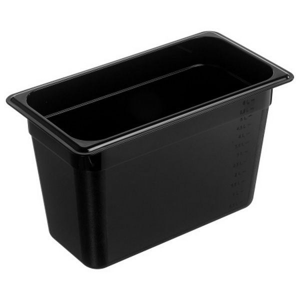 Гастроемкость Gastroplast 1/3 черная артикул 79653