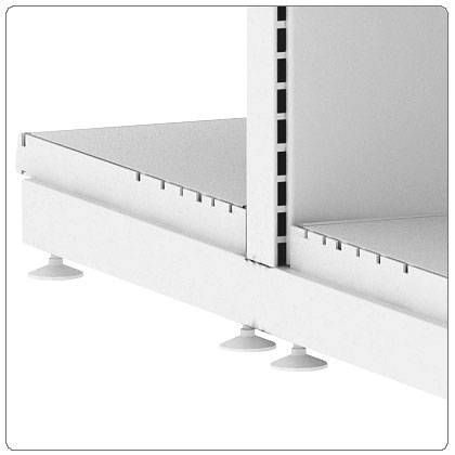 Фото Стеллаж торговый островной Stahler ECO LINE L=1250 мм H=1800 мм 1