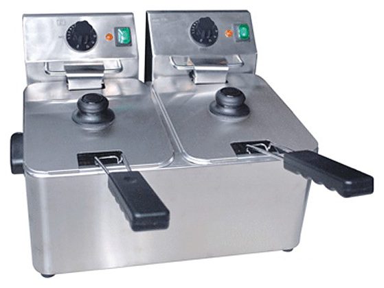 Фритюрница электрическая Rosso HDF 4 + 4