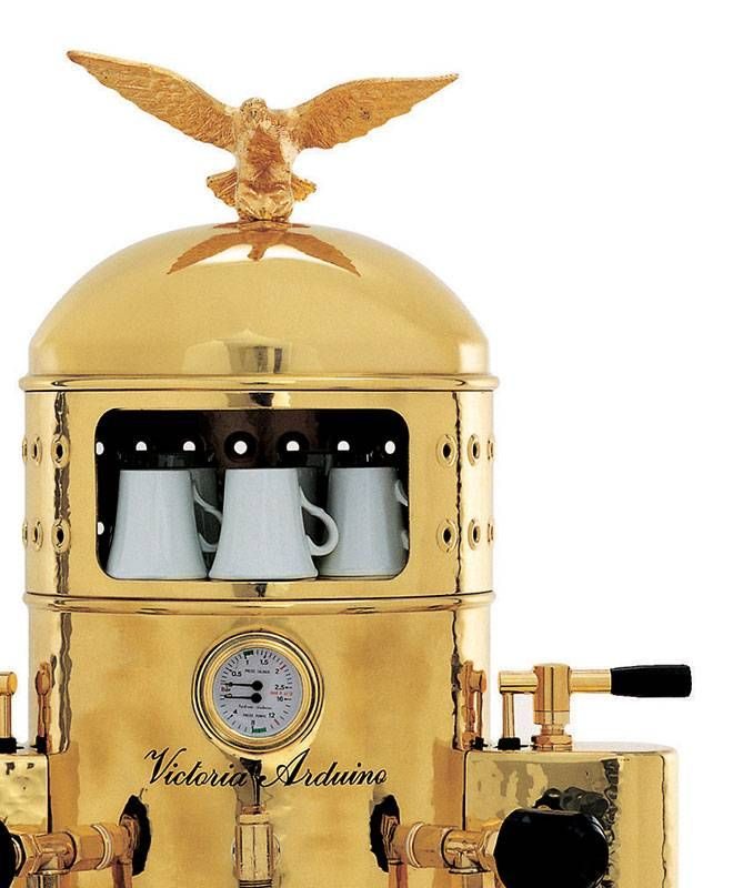 Фото Кофемашина рожковая Victoria Arduino Venus Bar 2S Brass 1