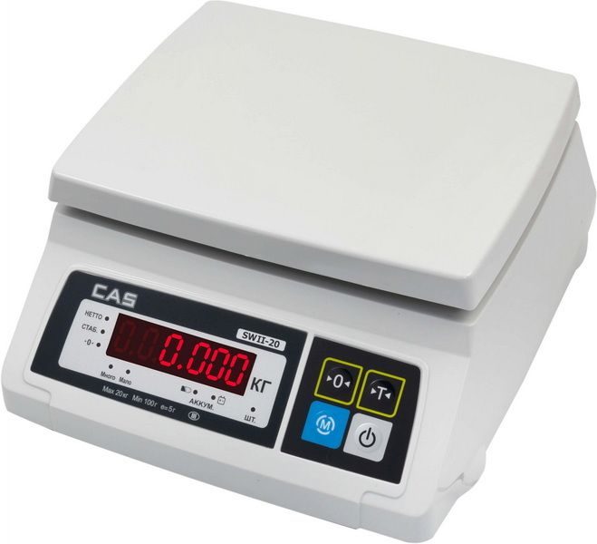 Весы настольные CAS SWII-30DD