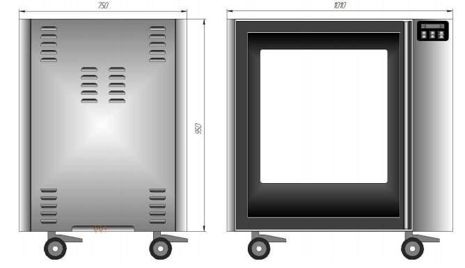 Фото Гриль для кур GRILL MASTER Ф3КЭЛ/1 (на 40 тушек) электронное управление 2