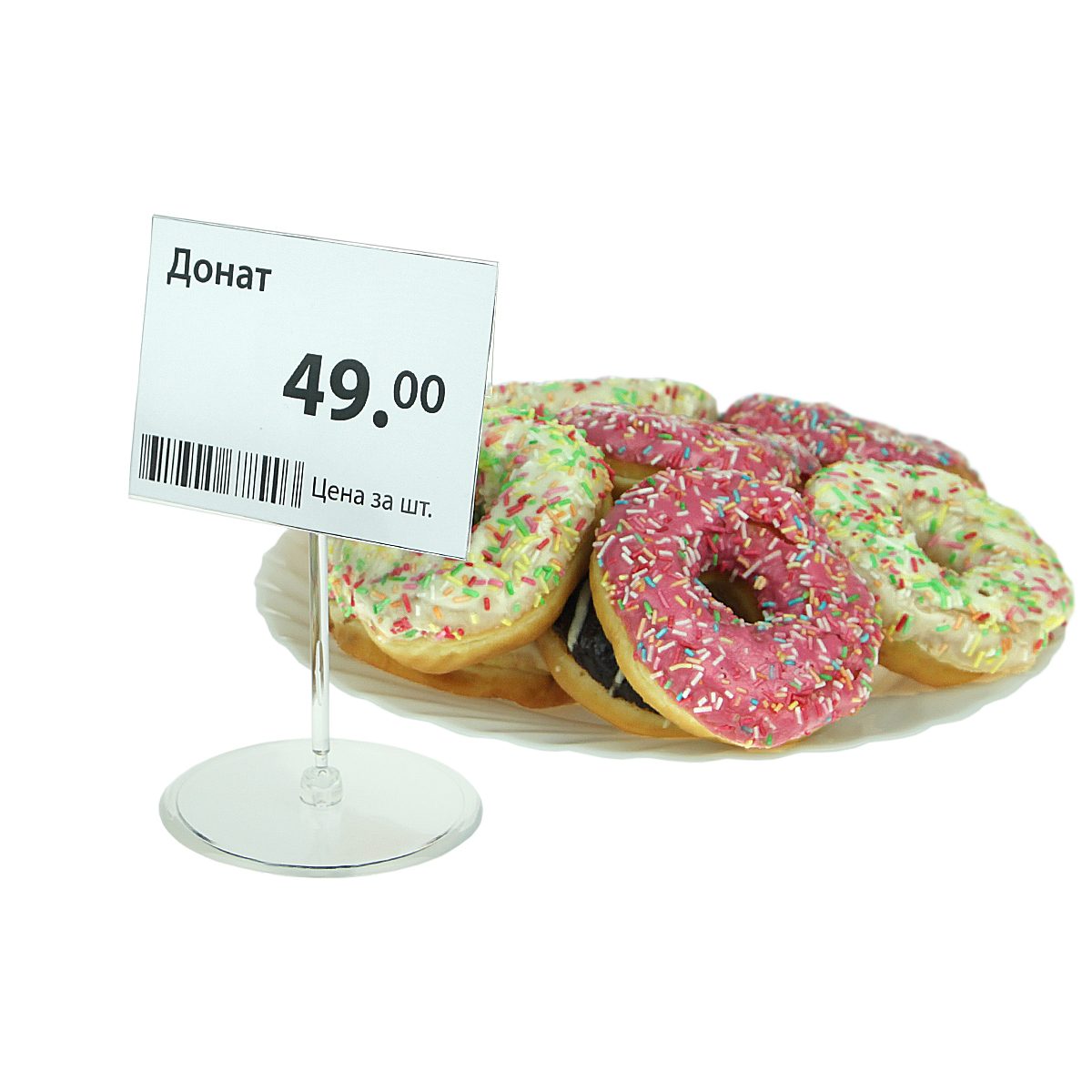 Фото Ценникодержатель EuroposGroup DELI-PRICER 75x105 мм горизонтальный 1