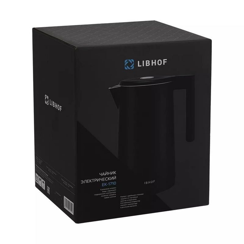 Фото Чайник электрический Libhof EK-1710B — арт. libek1710b 9