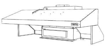 Зонт вытяжной V-3 Веста