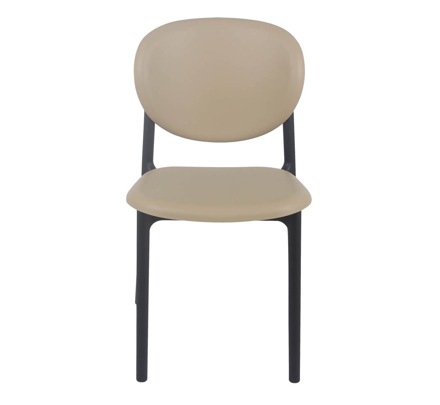 Фото Стул Sheffilton SHT-S180 бежевый/черный 2