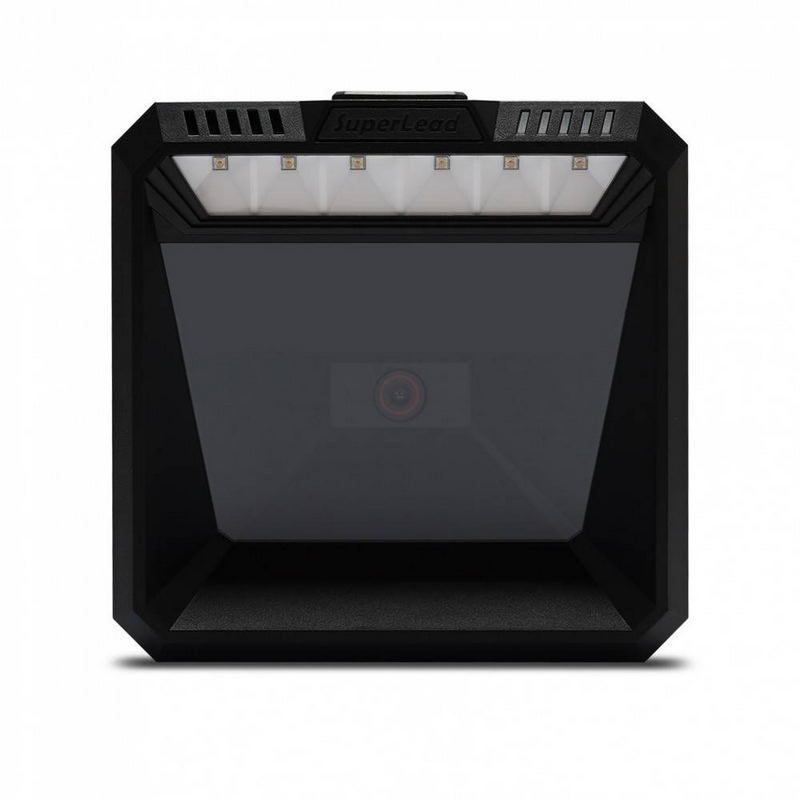 Фото Стационарный сканер штрих-кода MERTECH 7700 P2D USB, USB эмуляция RS232 black 1