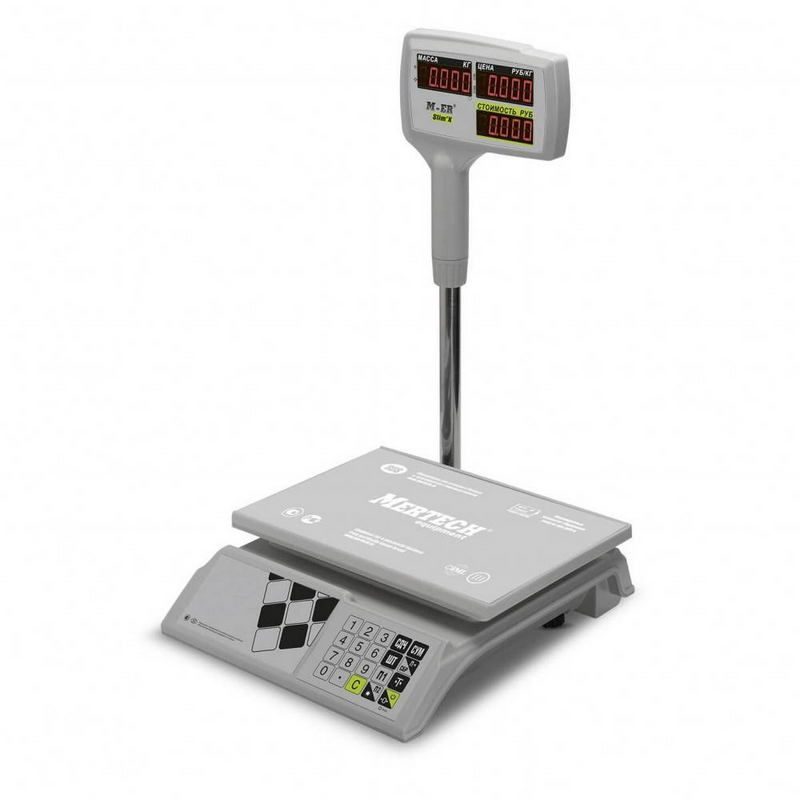 Весы торговые MERTECH M-ER 326 ACPX-32.5 LED