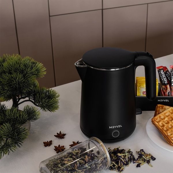 Фото Чайник электрический Meyvel MKE-04T (Black) 2