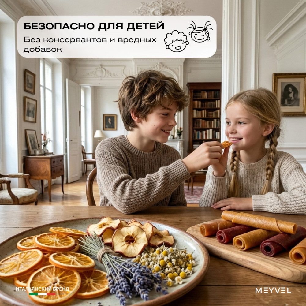 Фото Дегидратор сушилка Meyvel MDH8-1S (Black) 5