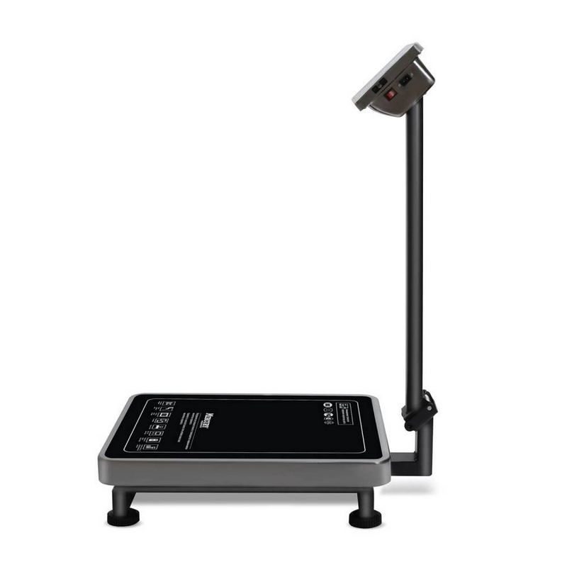 Фото Весы напольные торговые MERTECH M-ER 335 ACLP-150.20 "TURTLE" с расчетом стоимости товара LCD 3