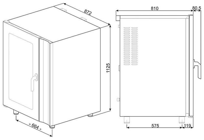 Фото Печь конвекционная электрическая SMEG Alfa 341 VE 1