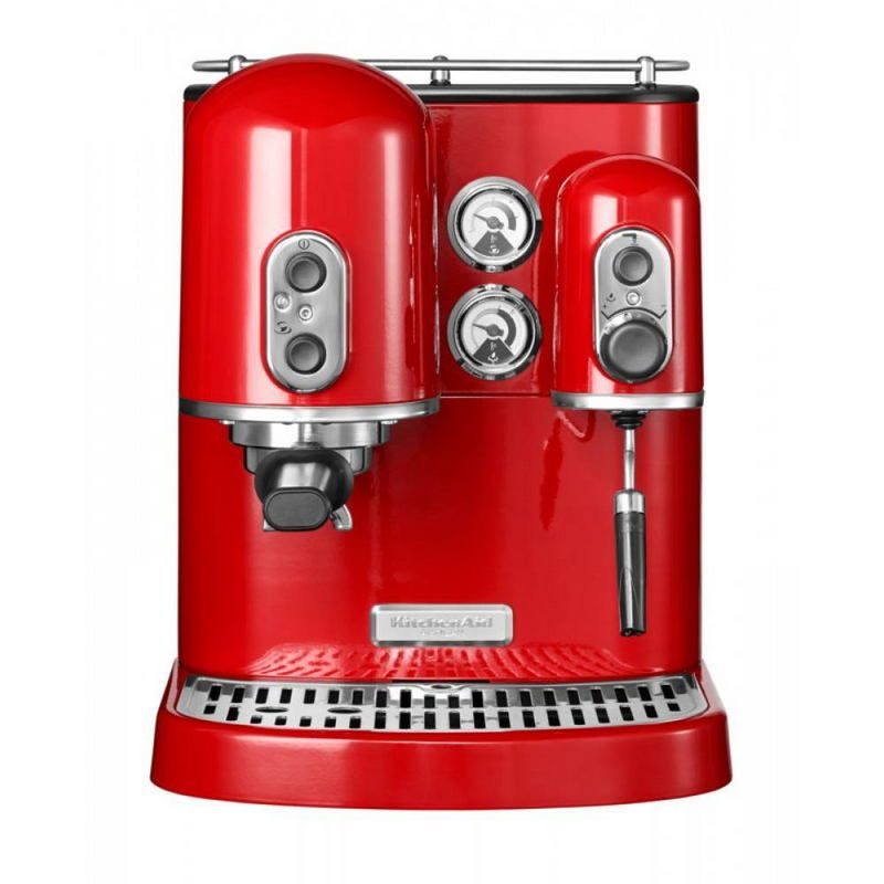 Кофемашина рожковая KitchenAid Espresso красная