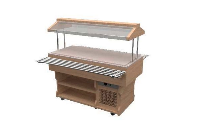 Салат-бар с тепловой Gastrolux ТМ-187/ПК/W