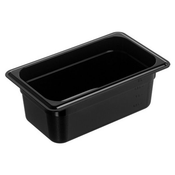 Гастроемкость Gastroplast 1/4 черная артикул 79773
