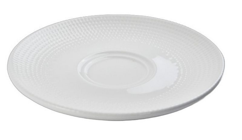 Фото Блюдце Bonna White Pure Dot D 160 мм — арт. S-PRDGRM04CT 1