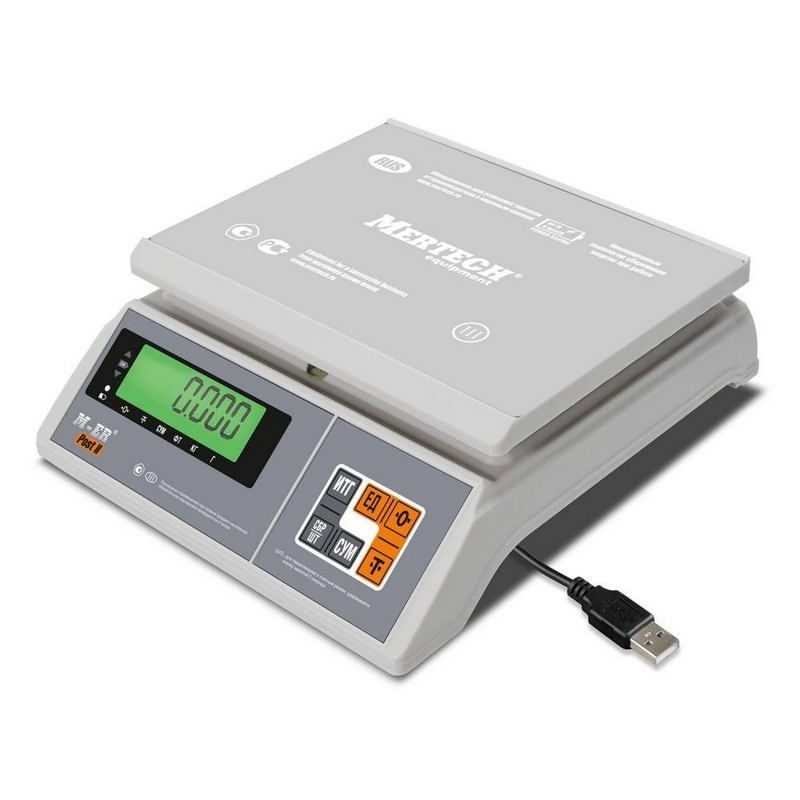 Весы MERTECH M-er 326 afu-6.01 LCD USB-COM