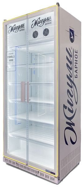 Фото Шкаф холодильный Frigoglass Max 1000 HD Premium крас.подсветка двустор. Led подсветка кабинета 1