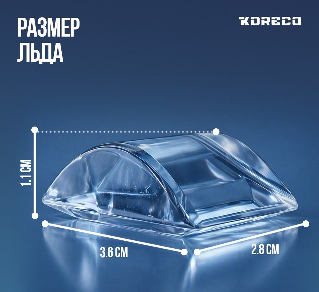 Фото Льдогенератор Koreco для льда формы полумесяц — арт. AZ155/140CR 2